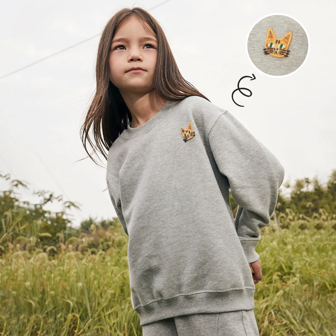 Nature-Inspired Kids' Sweatshirt and Sweatpants