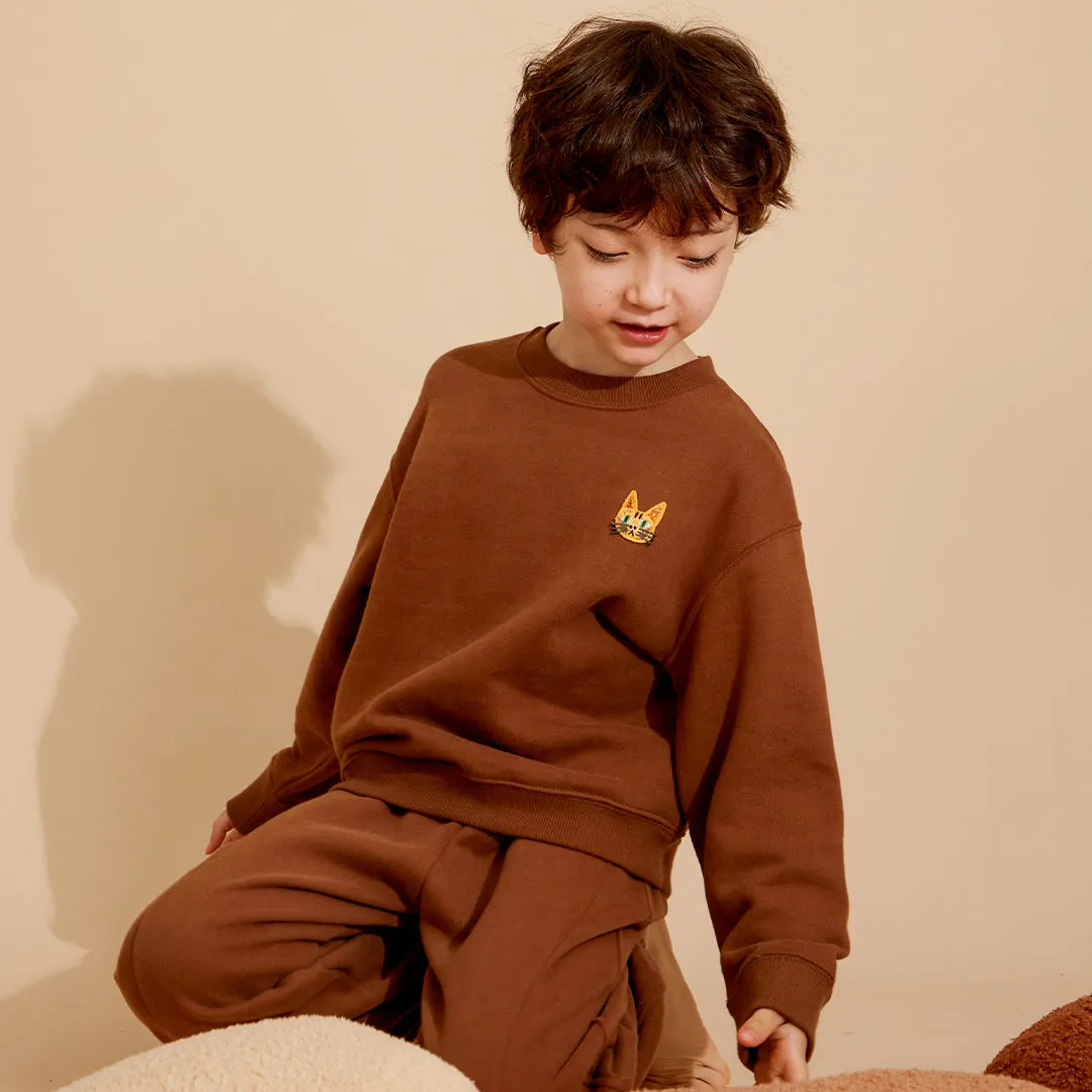 Nature-Inspired Kids' Sweatshirt and Sweatpants