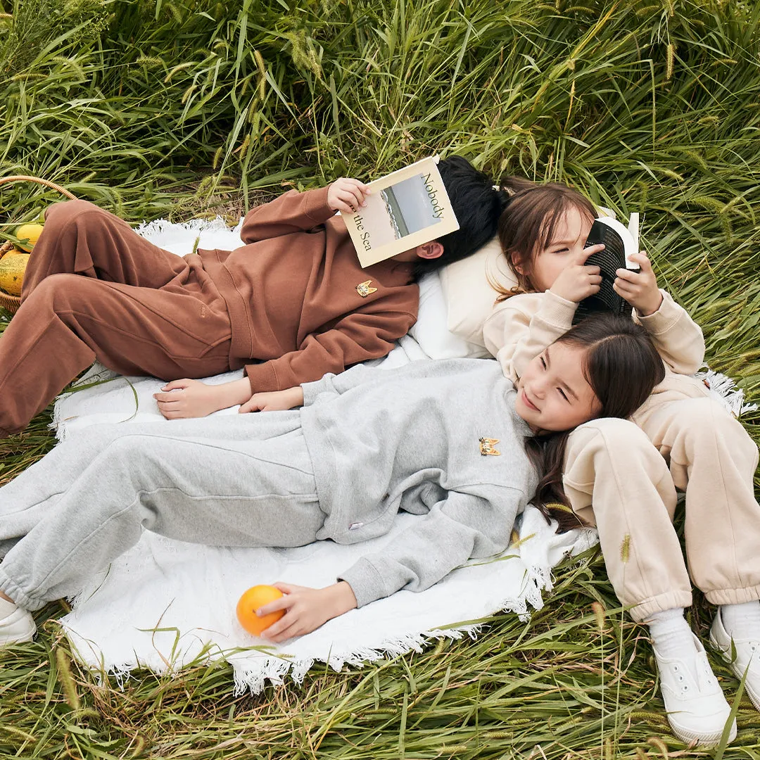Nature-Inspired Kids' Sweatshirt and Sweatpants