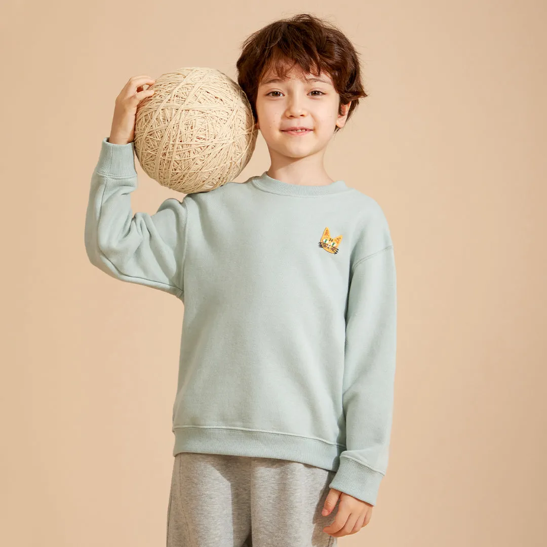 Nature-Inspired Kids' Sweatshirt and Sweatpants