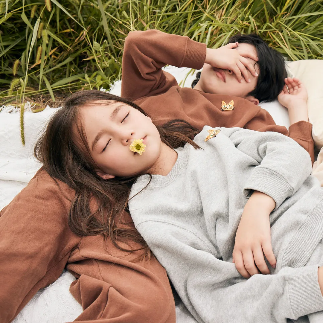 Nature-Inspired Kids' Sweatshirt and Sweatpants