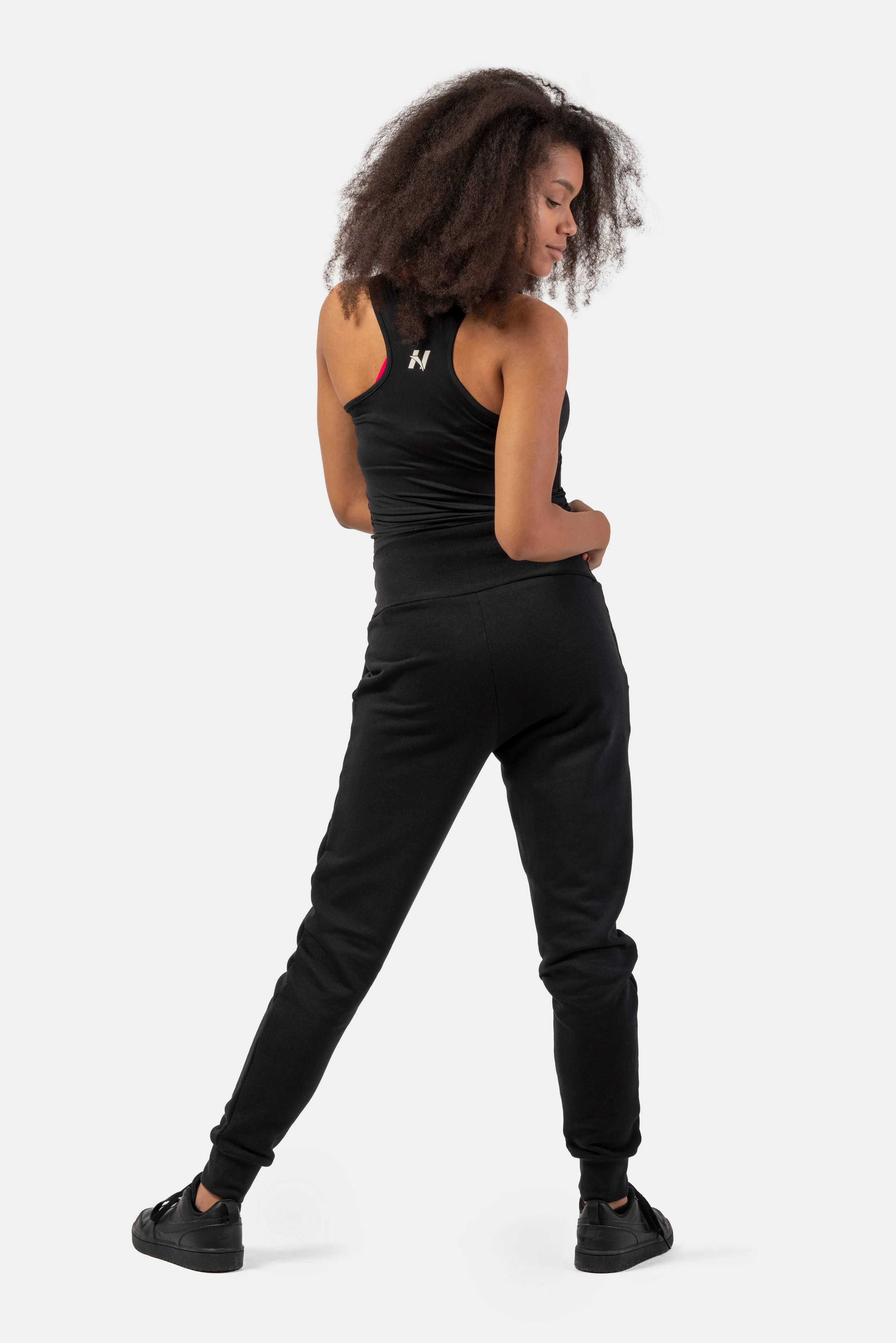 NEBBIA High-Waist Loose Fit Sweatpants Feeling Good 409