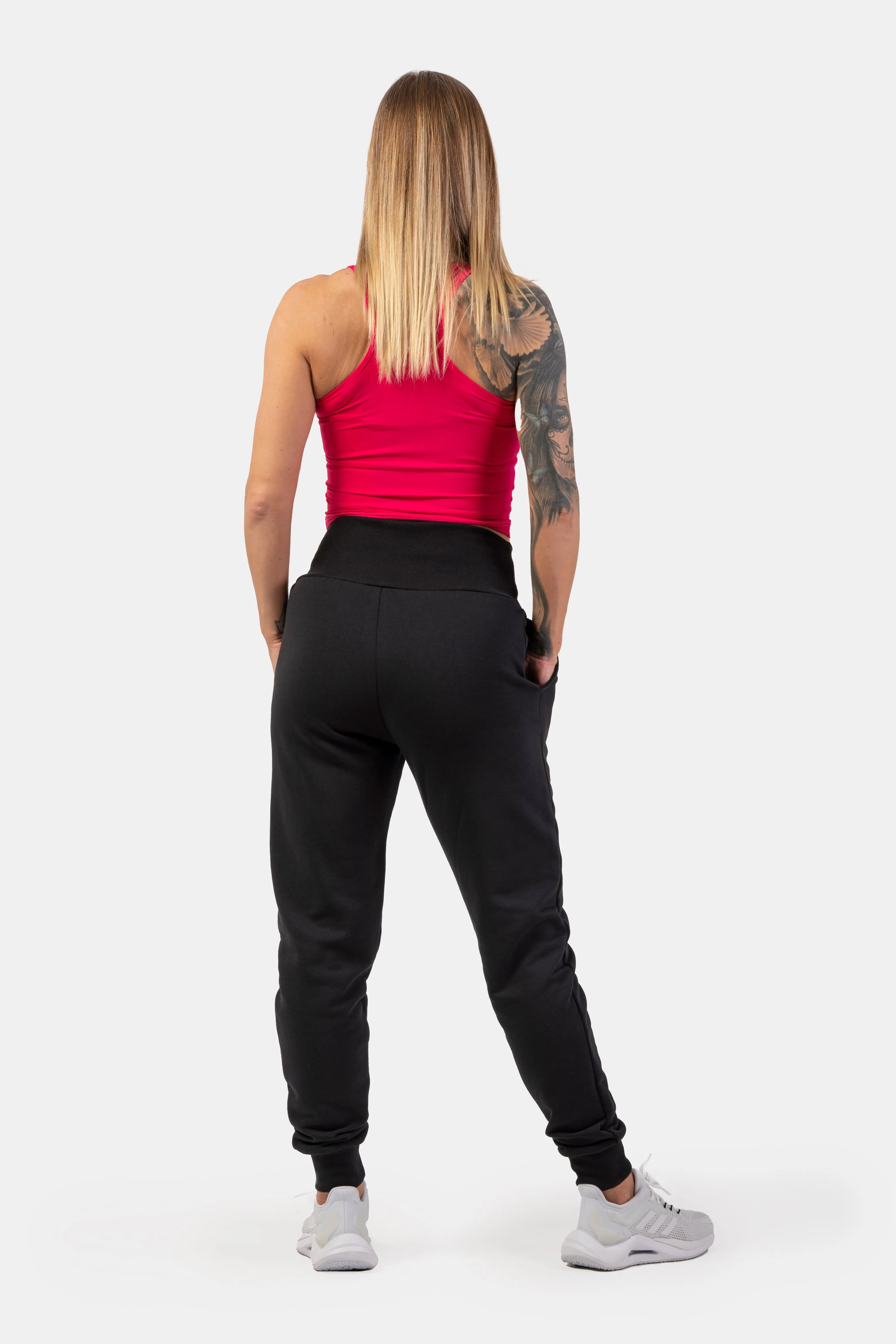 NEBBIA High-Waist Loose Fit Sweatpants Feeling Good 409