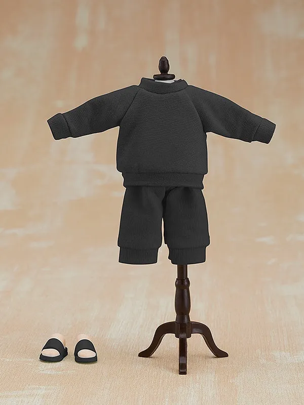 Nendoroid Doll Outfit Set: Sweatshirt and Sweatpants (Black)