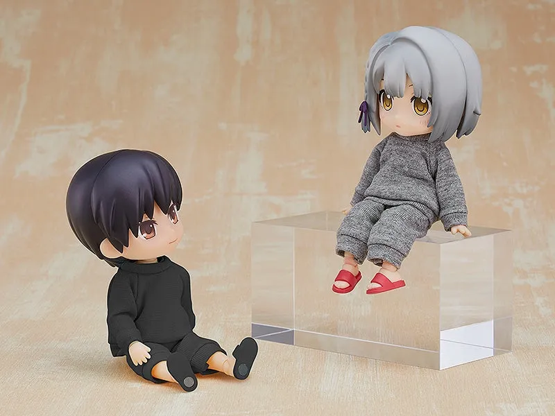 Nendoroid Doll Outfit Set: Sweatshirt and Sweatpants (Black)