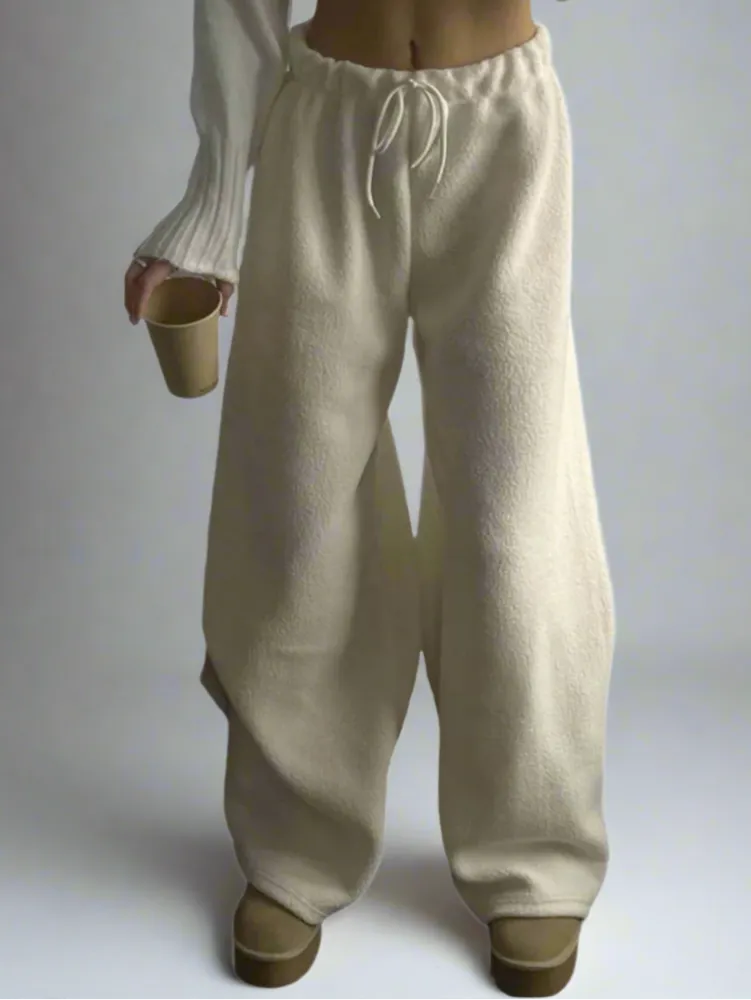 Neutral Fur Sweatpants