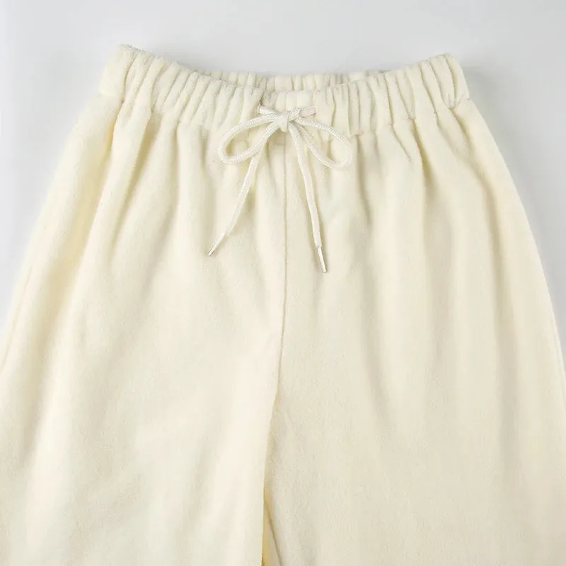 Neutral Fur Sweatpants