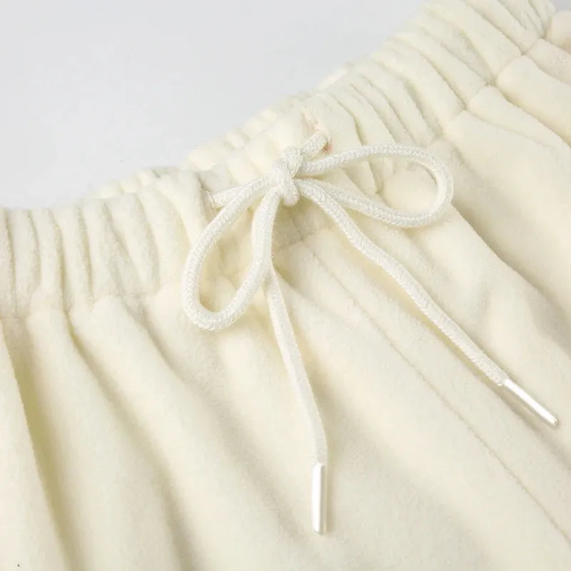 Neutral Fur Sweatpants