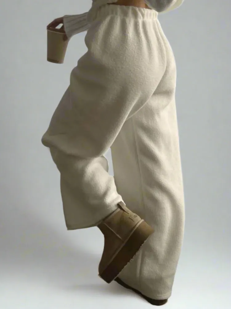 Neutral Fur Sweatpants