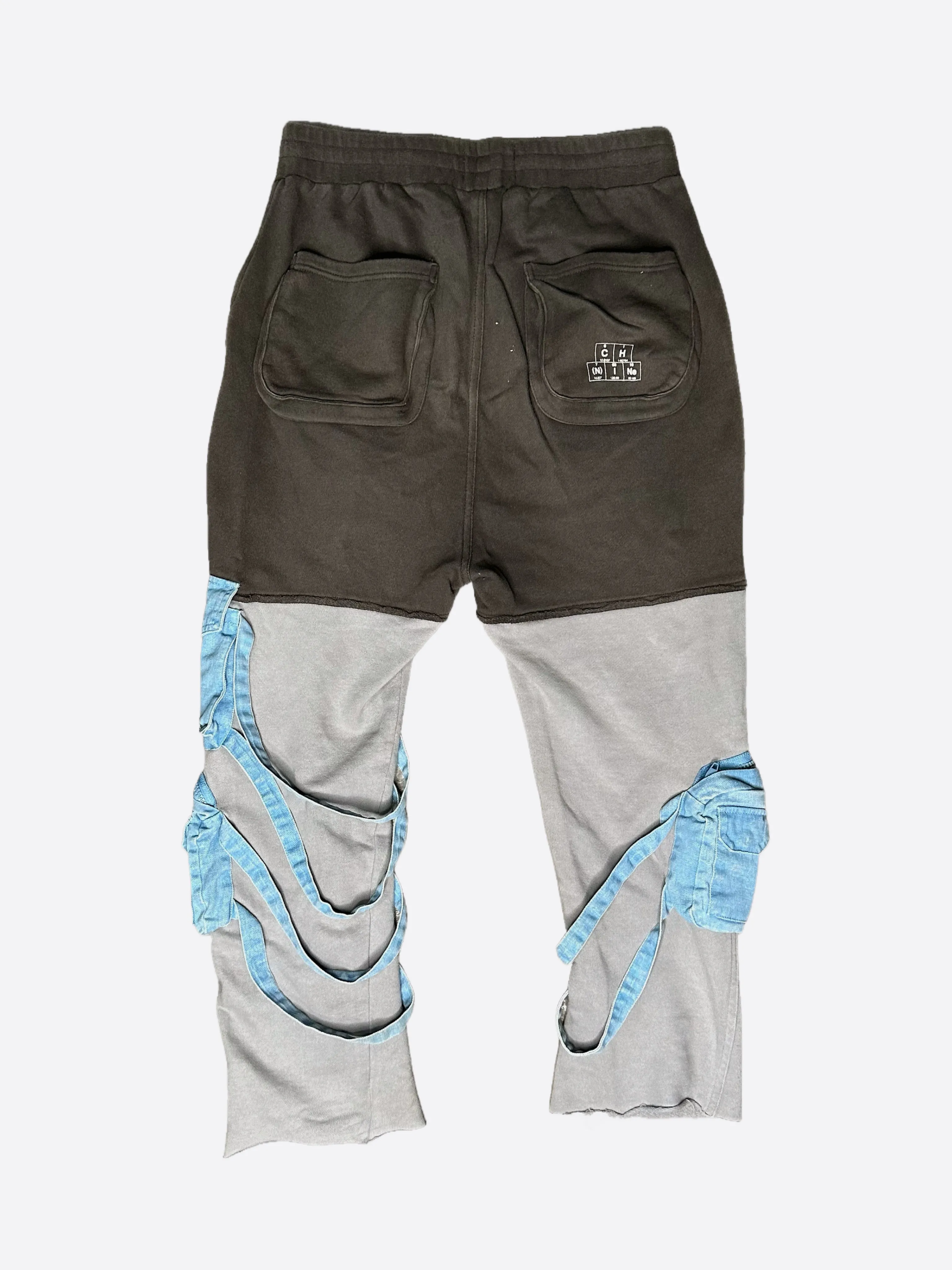 NUMBER (N)INE X C2H4 HYBRID SWEATPANTS