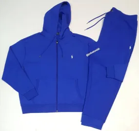 Nwt Polo Big & Tall Royal Blue Double Knit Small Pony Sweatsuit