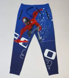 Nwt Polo Ralph Lauren Blue Skier 92 Jogger