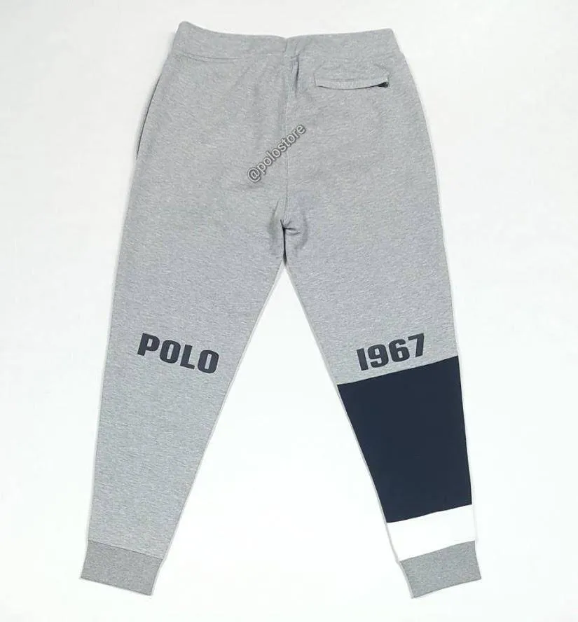 Nwt Polo Ralph Lauren Grey Big Pony 1967 Joggers