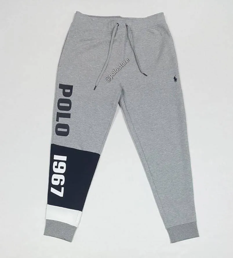Nwt Polo Ralph Lauren Grey Big Pony 1967 Joggers