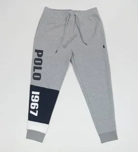 Nwt Polo Ralph Lauren Grey Big Pony 1967 Joggers