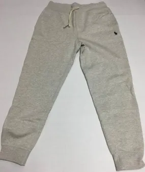 NWT POLO RALPH LAUREN GREY SMALL PONY FLEECE JOGGERS