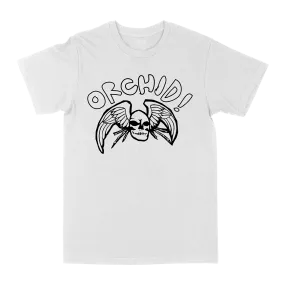 Orchid "Winged Skull" White T-Shirt