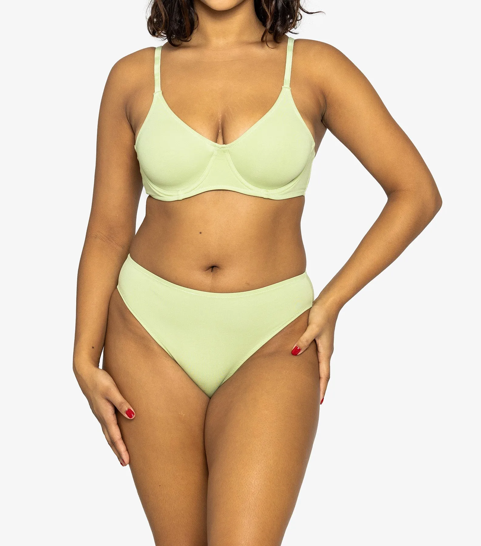 Organic Hipster Brief - Sage