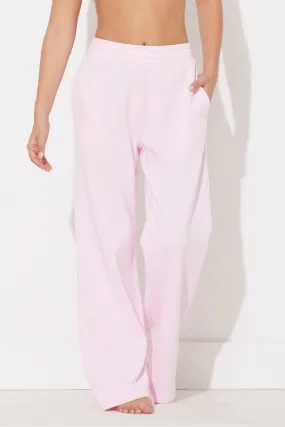 Paradise Pink Surf Wash Wide Leg Pant