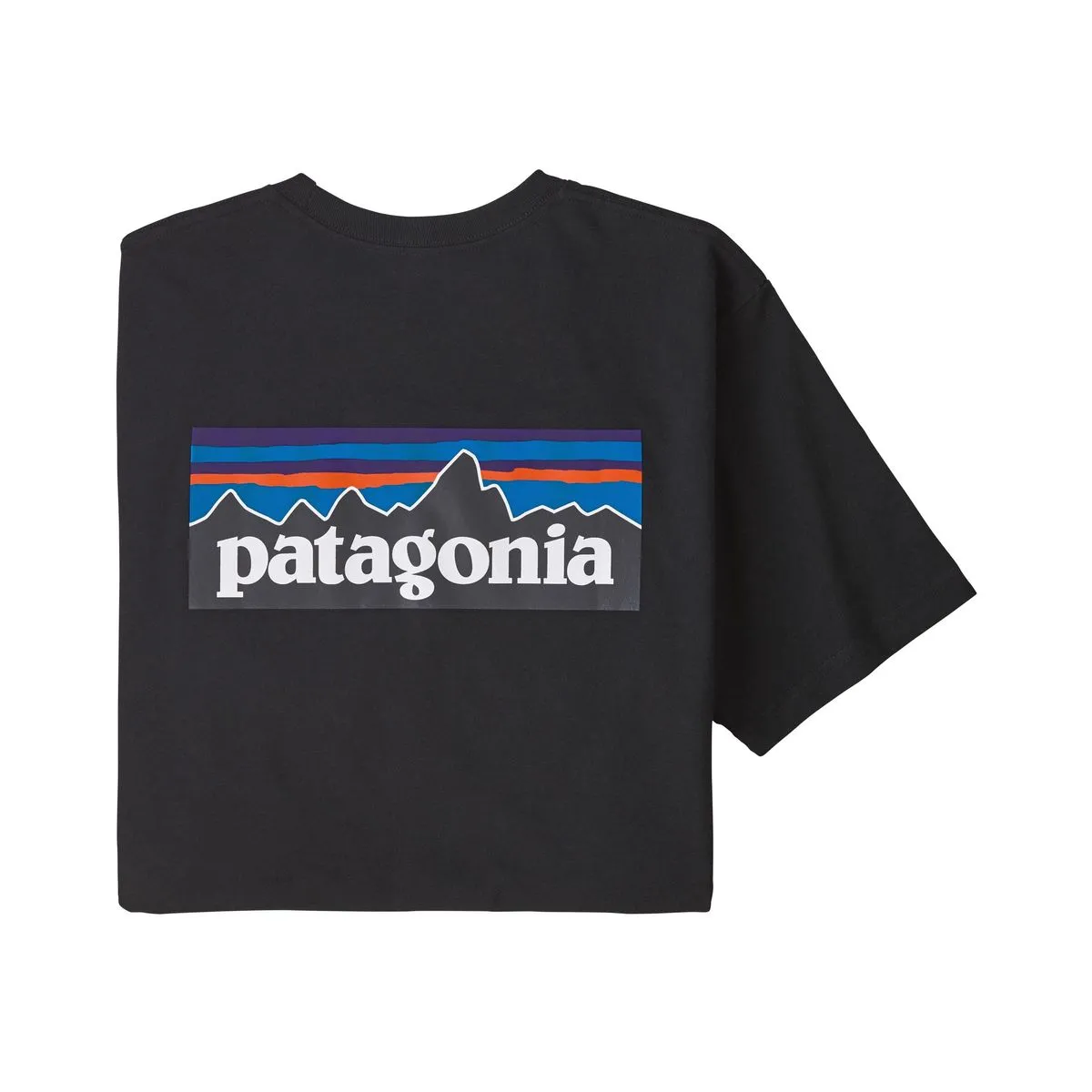 Patagonia Mens P6 Logo Responsibili Tee Black