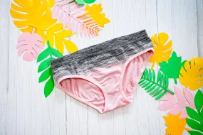 Pink and Grey Ombre Panty