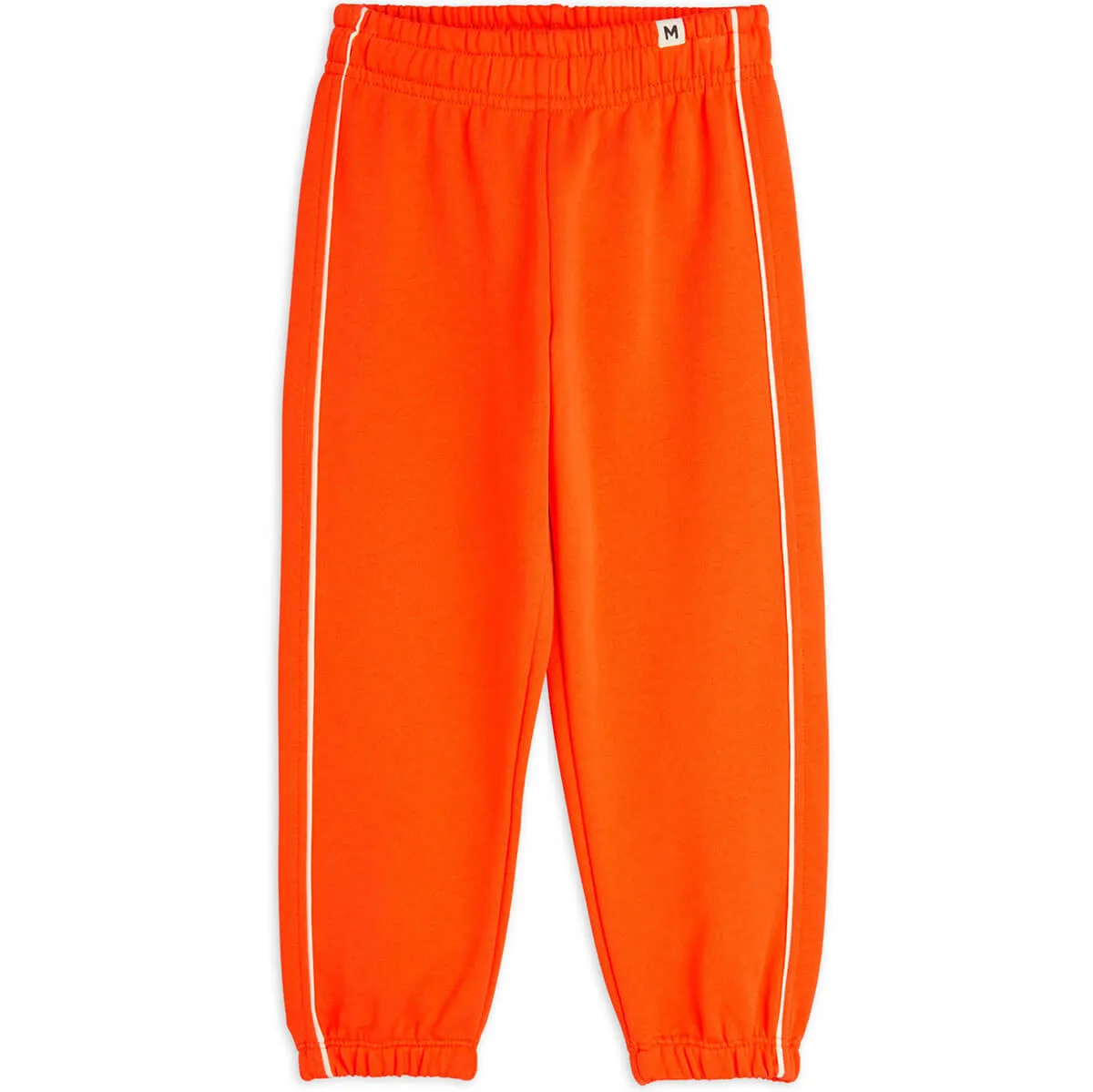 Plain Piping Sweatpants in Red by Mini Rodini