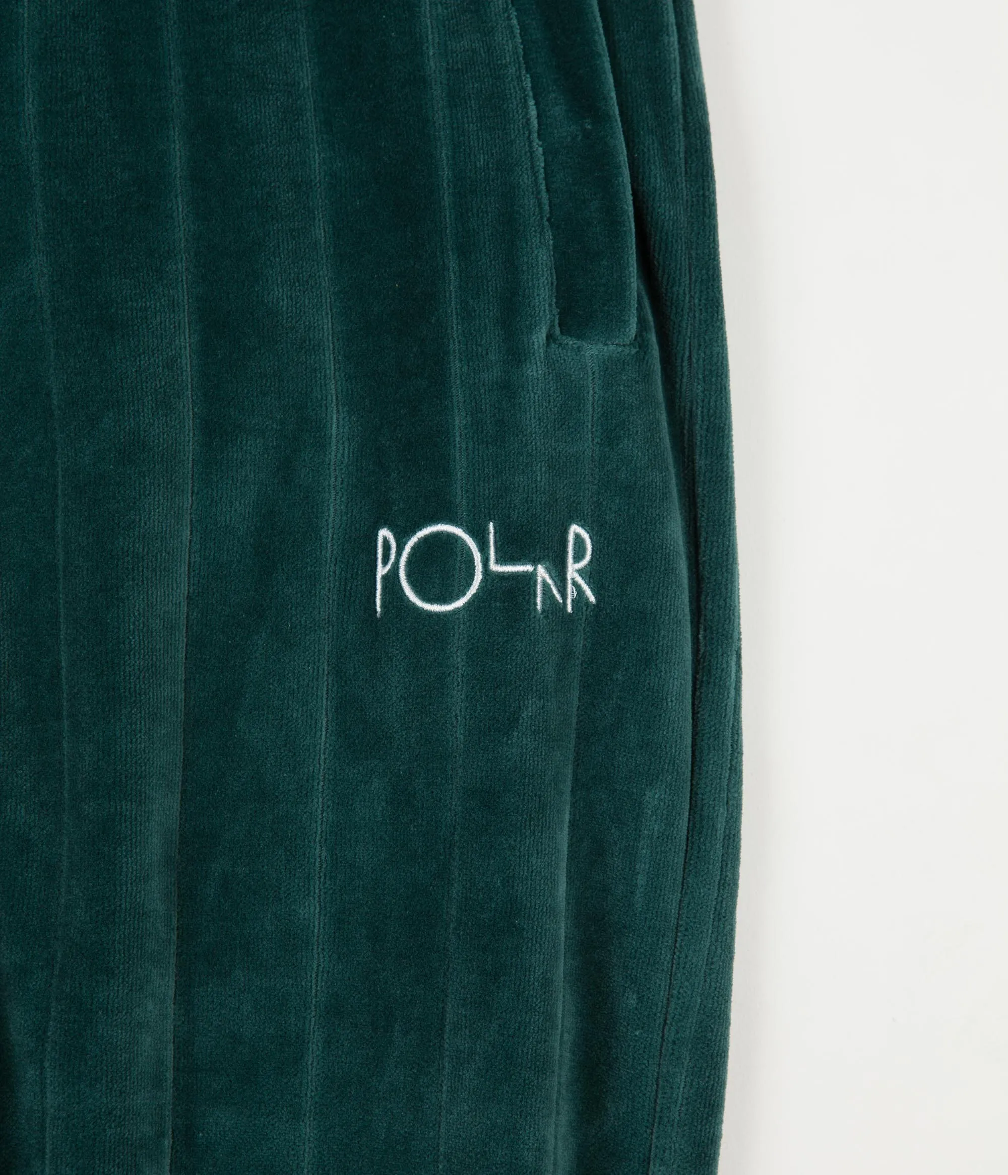 Polar Velour Sweatpants - Dark Green