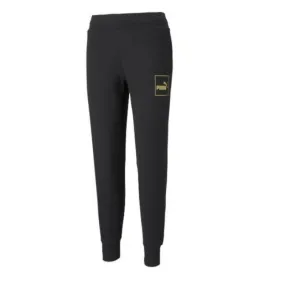 Puma Women's Luxe Comfort Sweatpants - Stylish Black Training Essentials