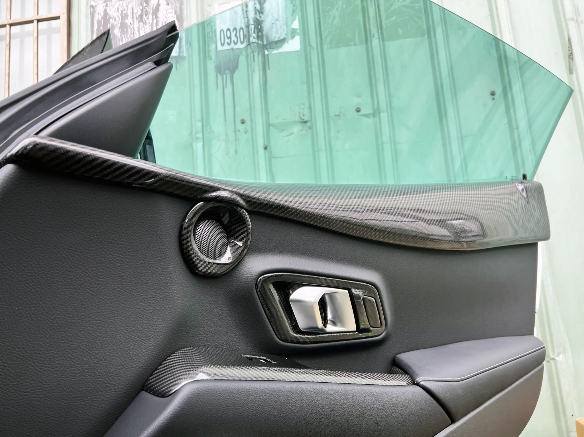 Rexpeed Carbon Fiber Door Trim Cover (MK5 Supra)