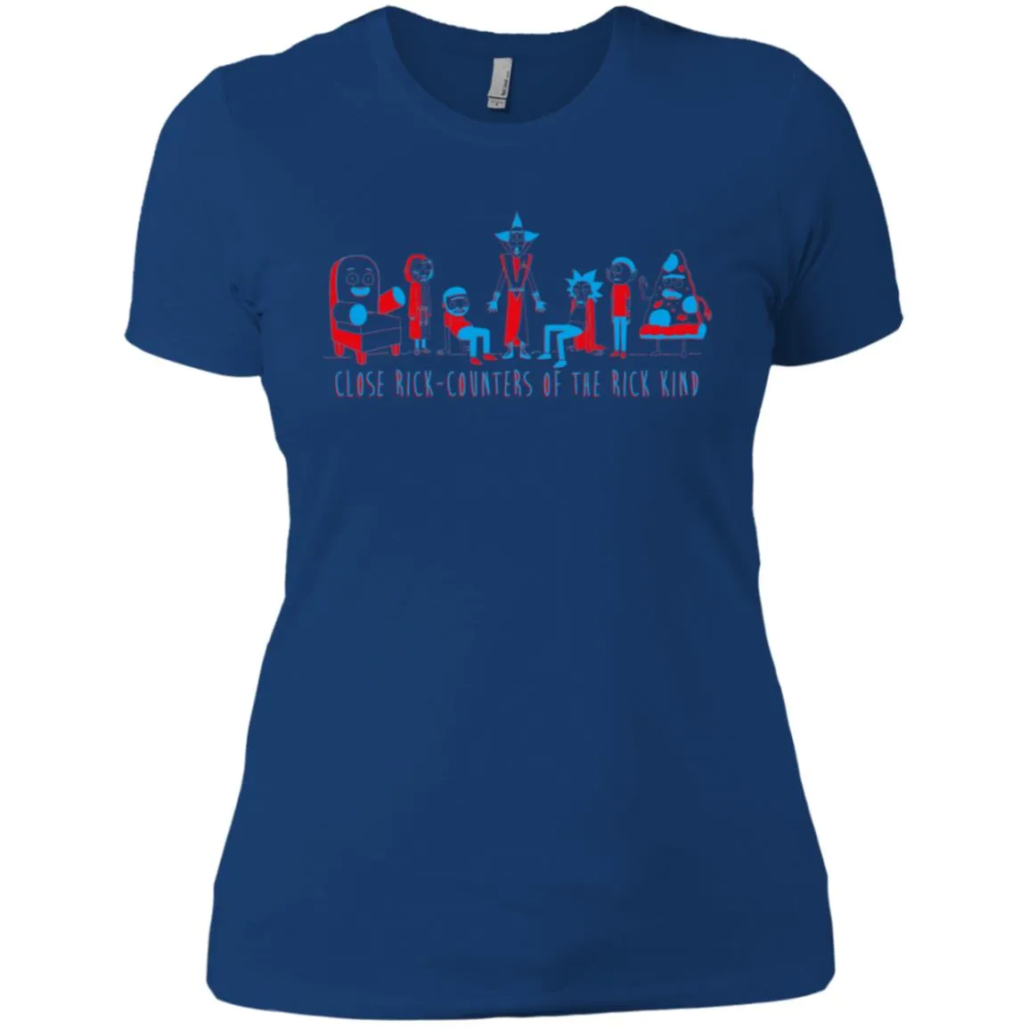 Rick And Morty Close Rick-counters Drawing Women T-Shirt