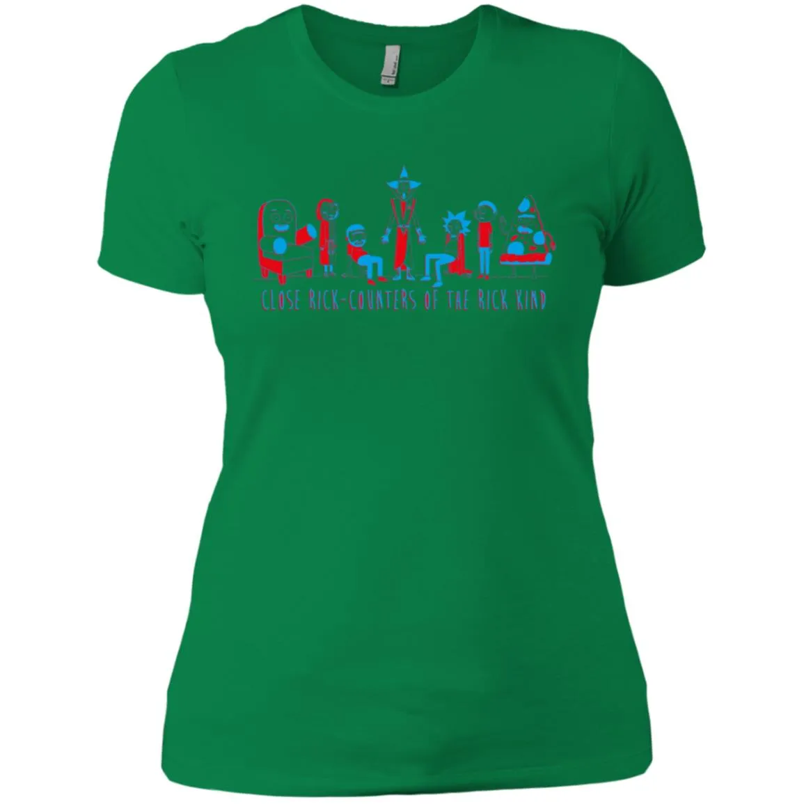 Rick And Morty Close Rick-counters Drawing Women T-Shirt