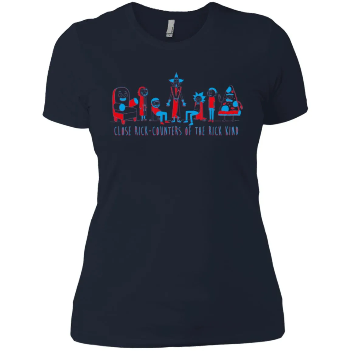 Rick And Morty Close Rick-counters Drawing Women T-Shirt