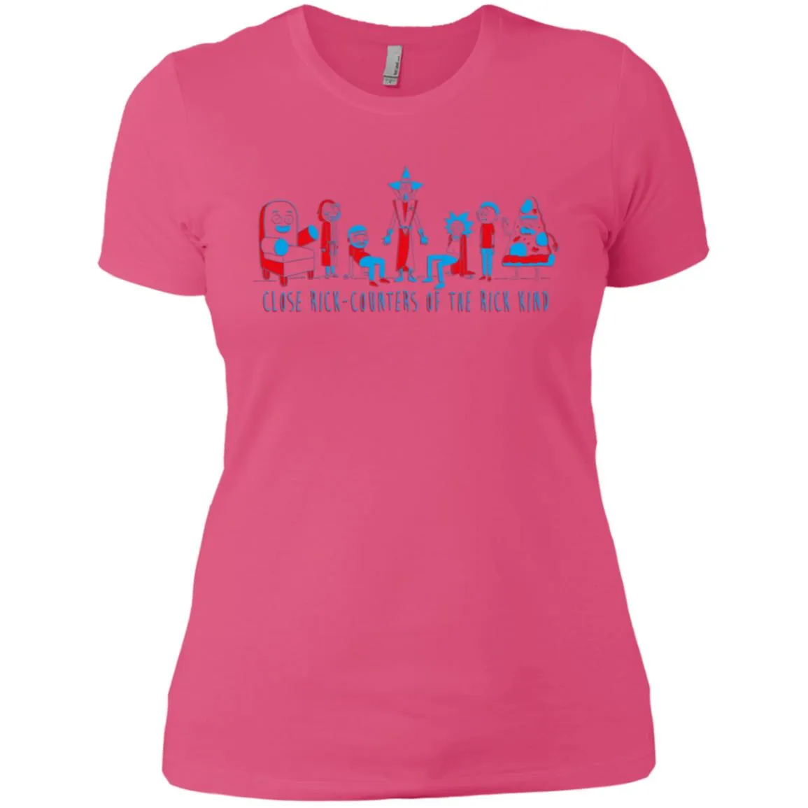 Rick And Morty Close Rick-counters Drawing Women T-Shirt