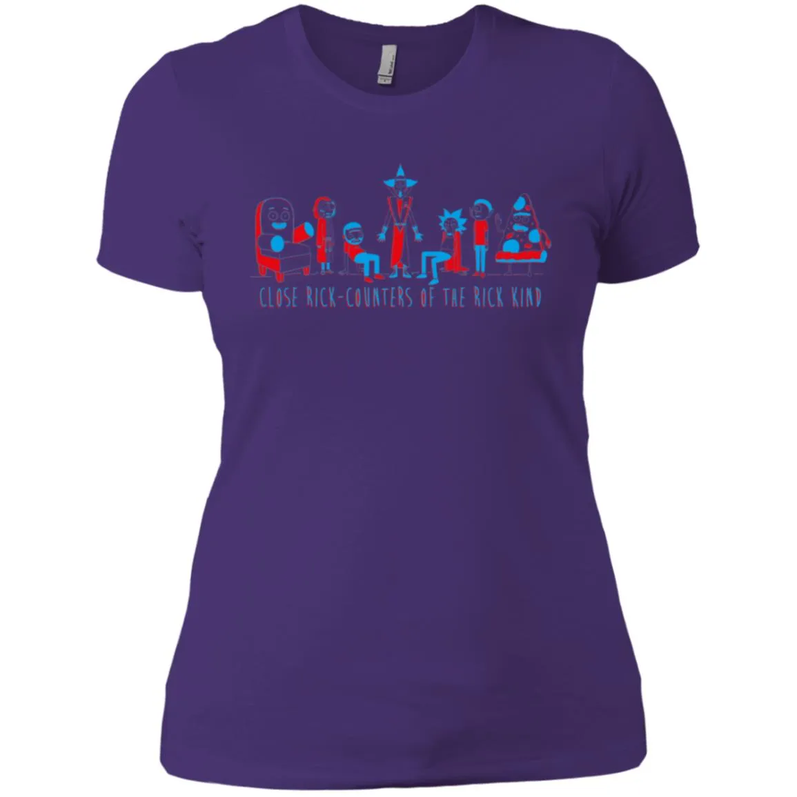 Rick And Morty Close Rick-counters Drawing Women T-Shirt