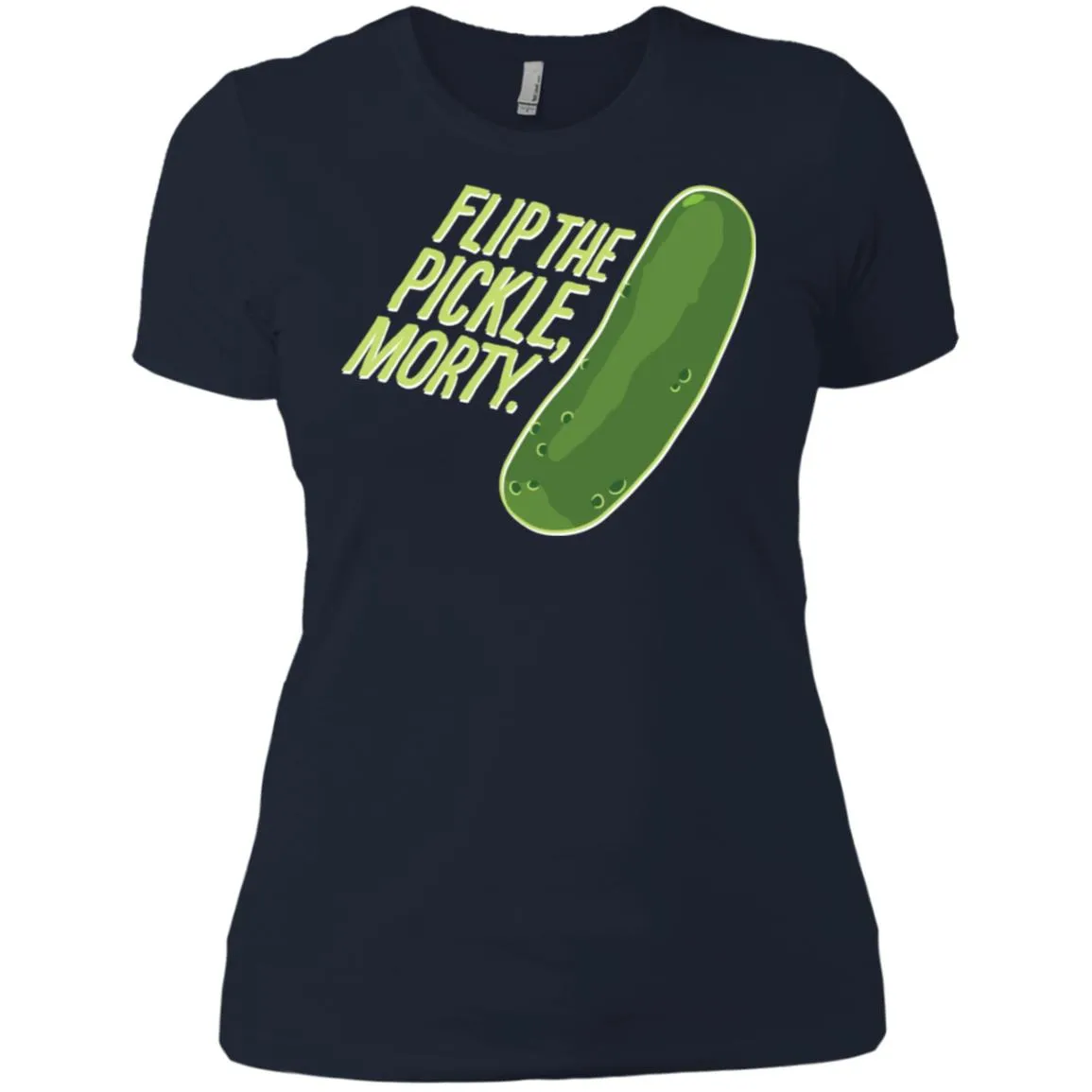 Rick And Morty Flip The Pickle Quote Women T-Shirt