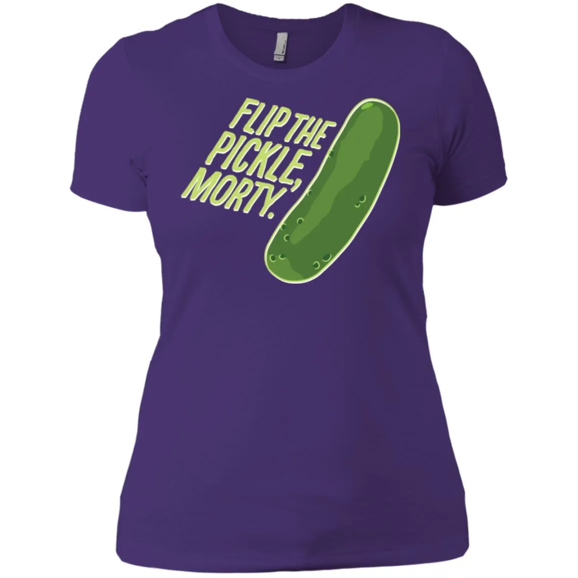 Rick And Morty Flip The Pickle Quote Women T-Shirt