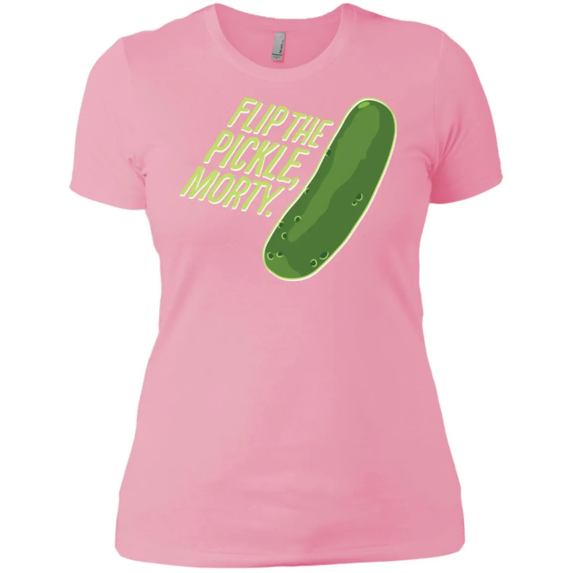 Rick And Morty Flip The Pickle Quote Women T-Shirt