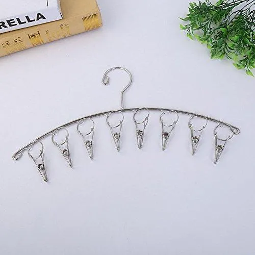 Ringbe Laundry Socks Hanger, Indoor Space Saver Outdoor Rust-Free Sock Underwear Dryer Stainless Steel Drying Rack