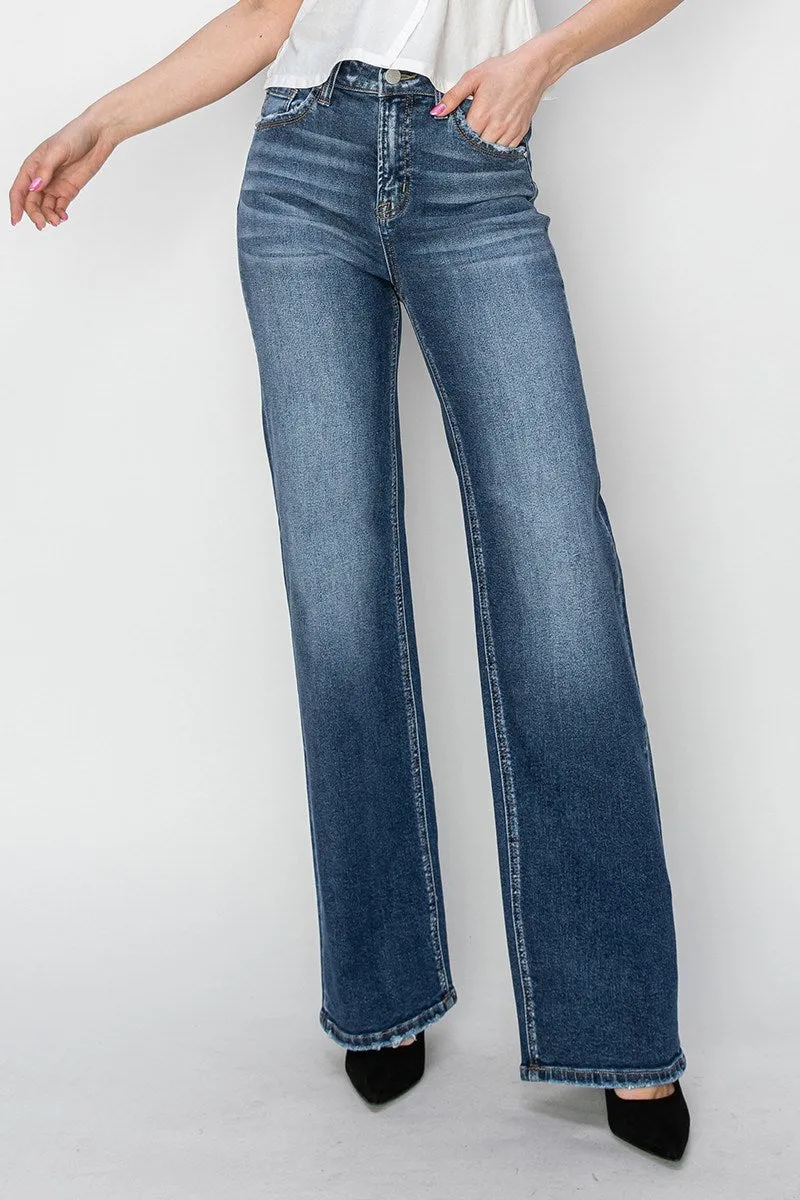 Risen Jeans - High Rise Straight Jeans - RDP5784