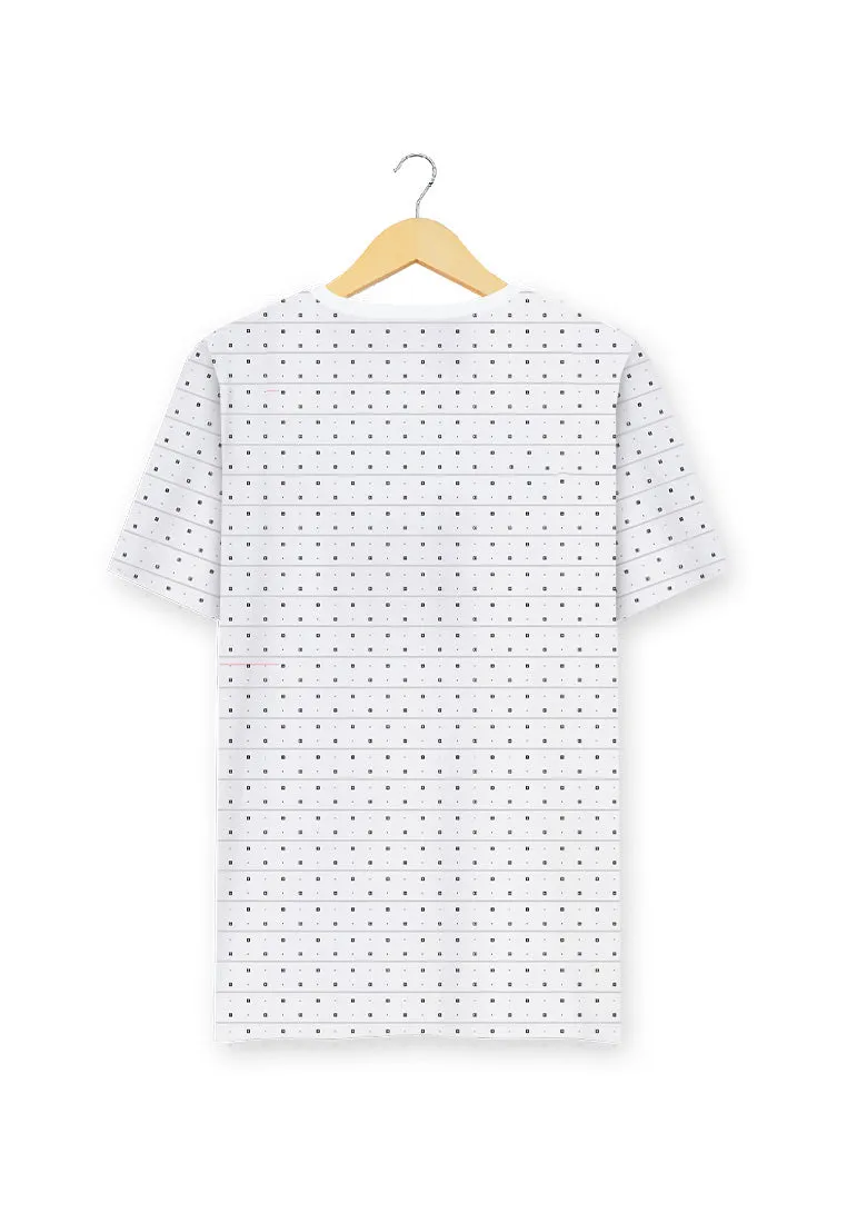Ryusei Kaos Pria Yutanari White