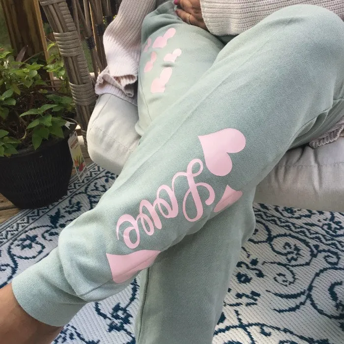 Sage Green Spread the Love Sweatpants