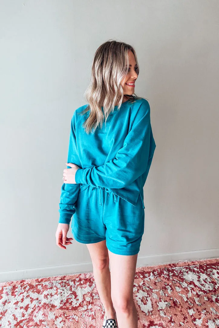 Sammy Teal Short Set