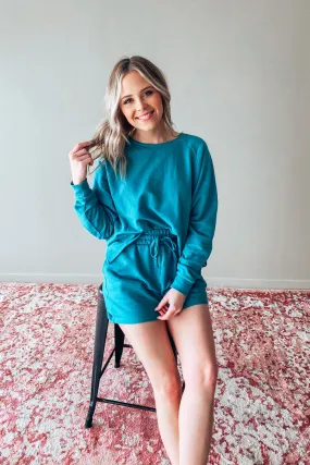 Sammy Teal Short Set