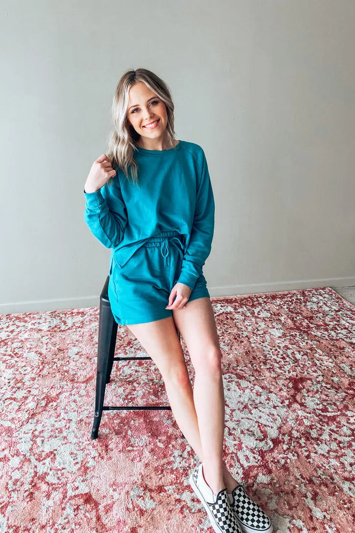 Sammy Teal Short Set