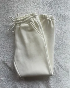 Seashell Ivory Sunkissedcoconut Blank Jogger Sweatpants