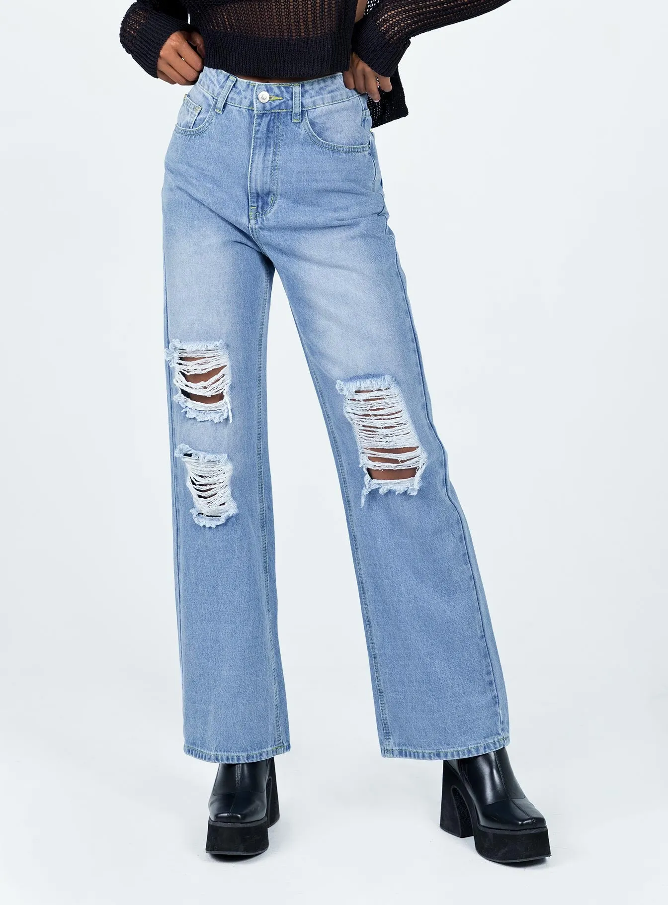 Sintra Oversized Denim Jeans