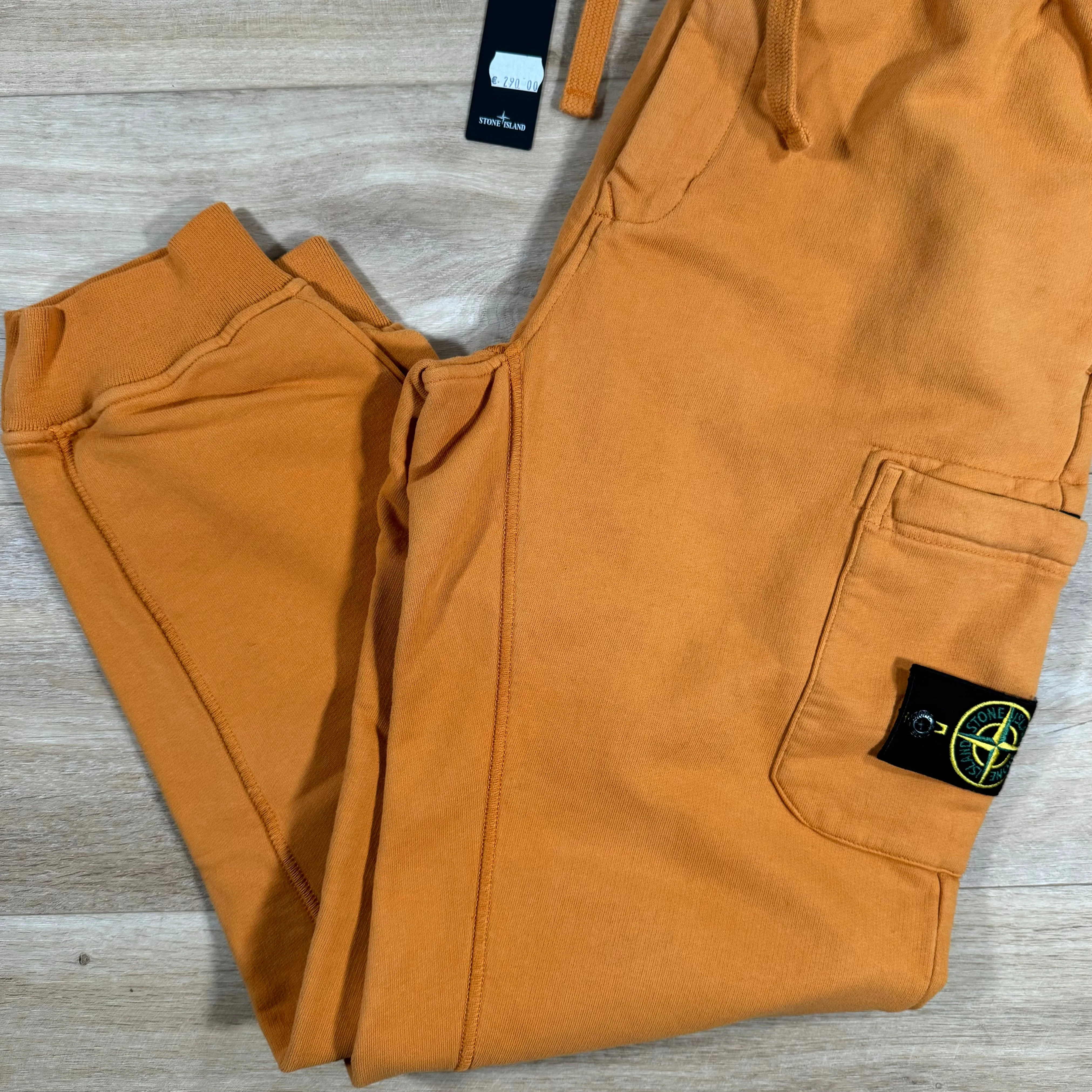 Stone Island Sweatpants in Rust