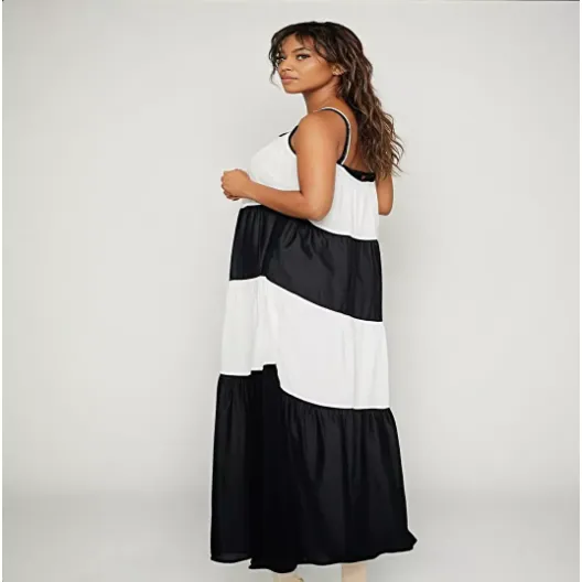 Striped Maxi Dress