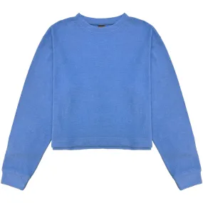 Suzette - Soft Cloud Crewneck - Blue Water