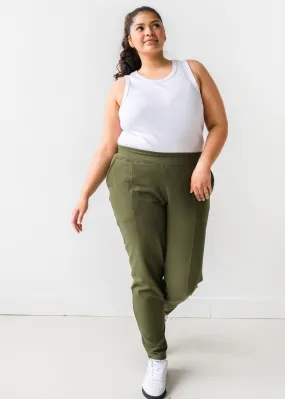 The French Terry Trouser Sweatpant in Fatigue